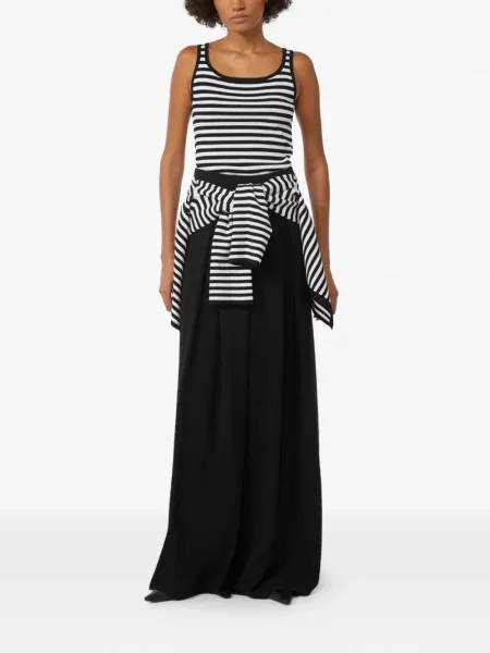 Top Max Mara cu dungi negru