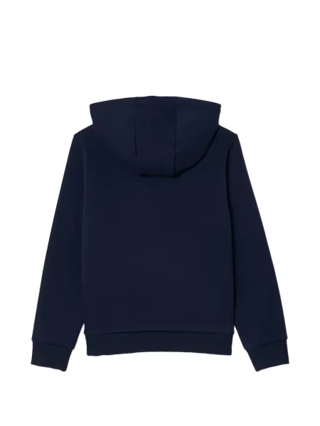 Gyerek kapucnis melegítő felső Lacoste kék