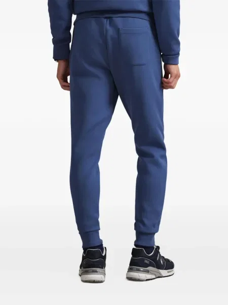 Ριγέ πλισέ κασκέτο Polo Ralph Lauren φανελένιο μπλε