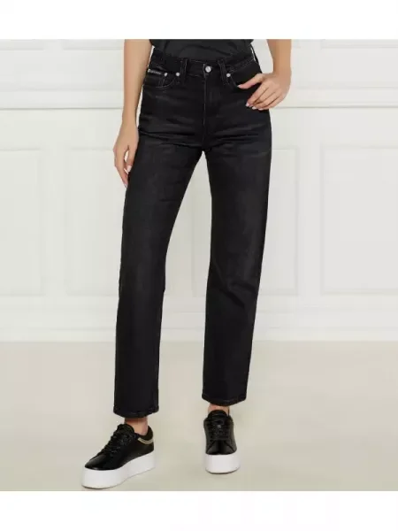 Calvin Klein Jeans Farmer | Straight fit fekete
