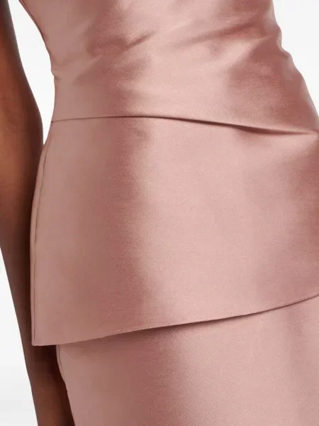 Rochie Solace London fără bretele roz