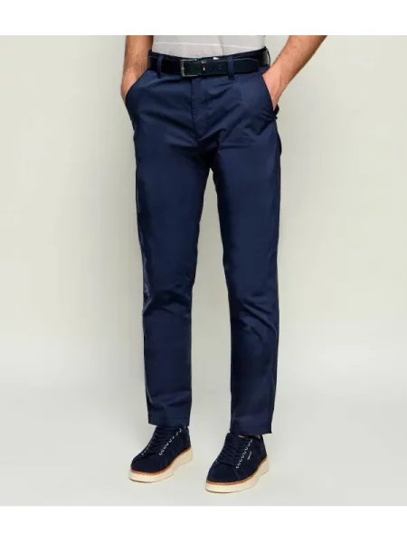 BOSS ORANGE Pantaloni chino | Tapered fit portocaliu