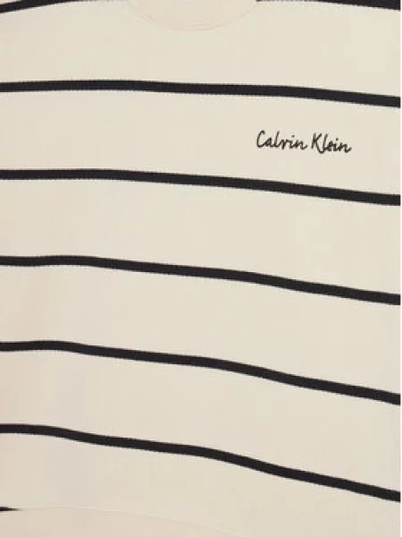 Mikina Calvin Klein Jeans bílá