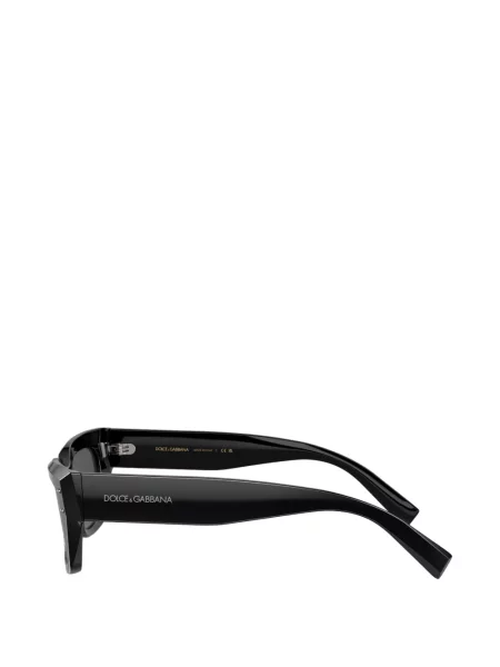 Τετράγωνα γυαλιά ηλίου Dolce & Gabbana Eyewear με καρφιά μαύρο