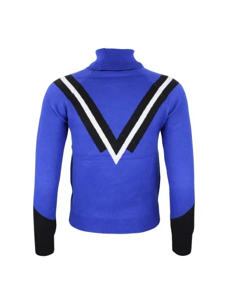 Sweter z golfem Peak Mountain Adonie niebieski