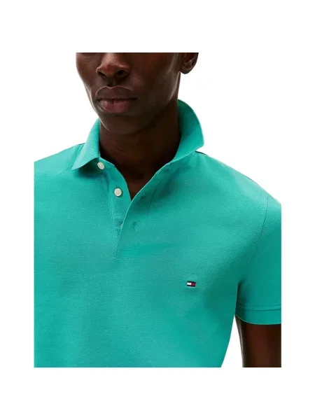 Koszulka polo Tommy Hilfiger niebieska