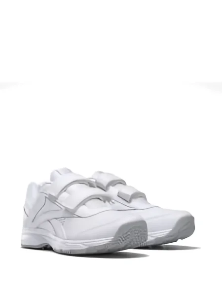 Sneakerși Reebok business cu bretele alb