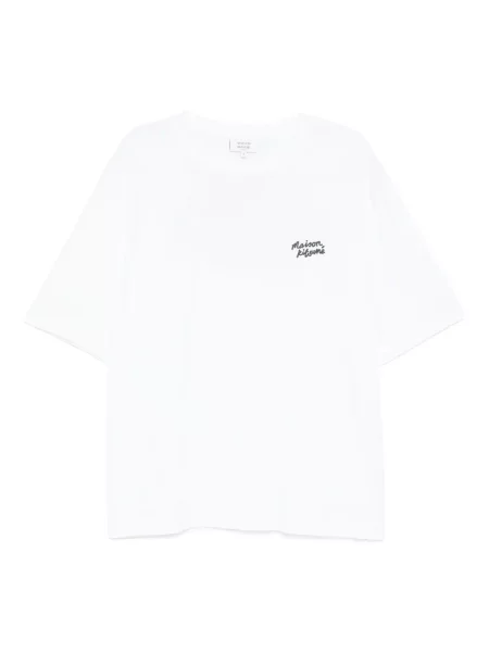 Tričko Maison Kitsuné bílé