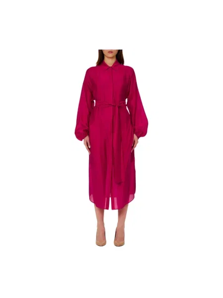 Sukienka koszulowa Liu Jo różowa