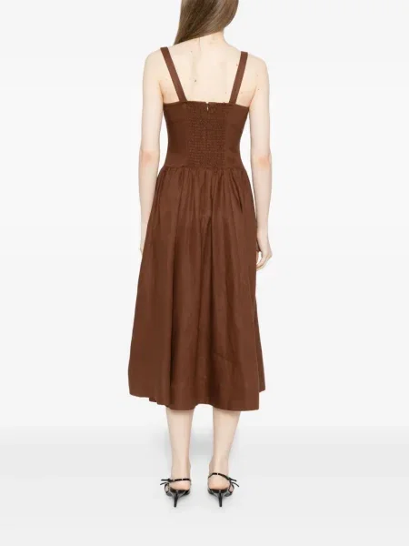 Rochie Reformation de costum maro