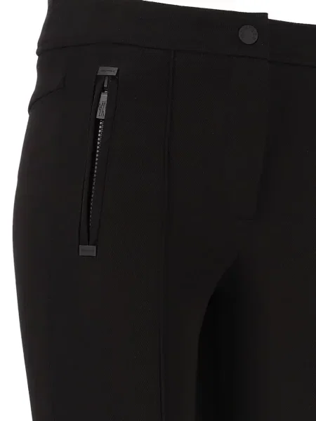 Pantaloni Moncler Grenoble cu autograf negru