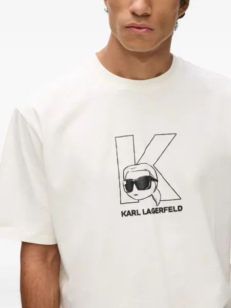 Tricou Karl Lagerfeld alb