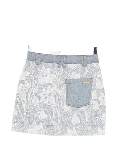 Fustă din denim Aje albastru