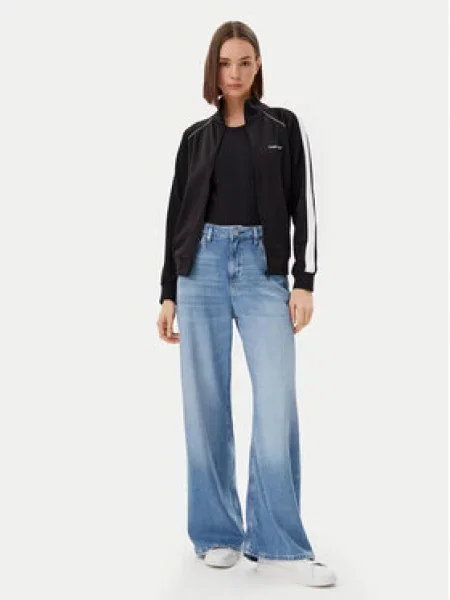 Guess Jeans Mikina černá