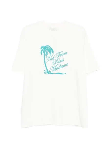 Tricou Drole De Monsieur alb