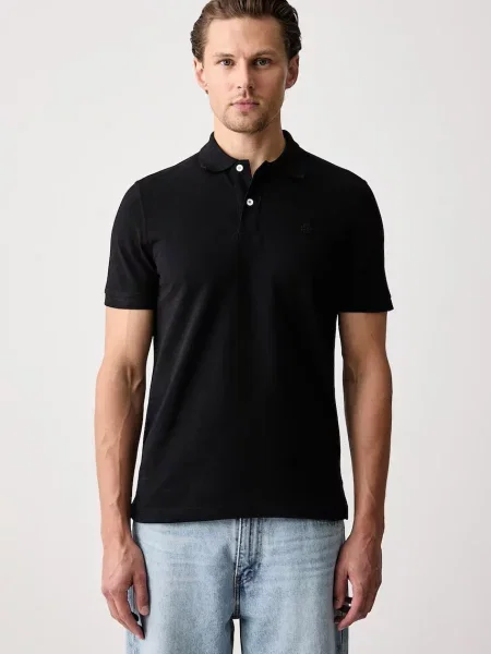 Tricou polo United Colors Of Benetton negru