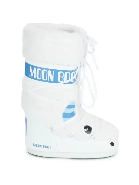 Pantofi copii Moon Boot alb