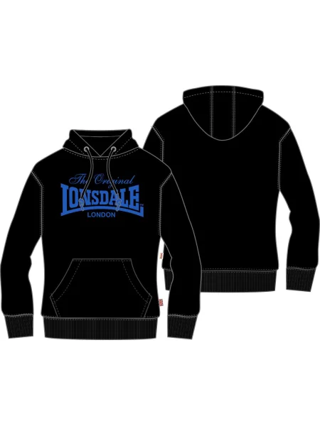 Geacă Lonsdale cu glugă negru