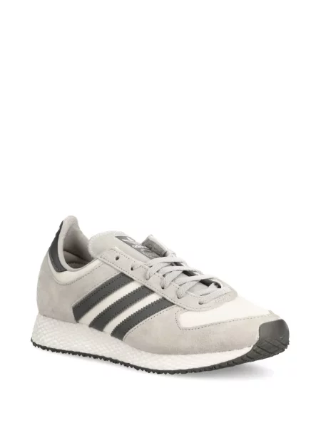 Τρέξιμο μπλούζα Adidas με σχέδιο με αφηρημένο print γκρι