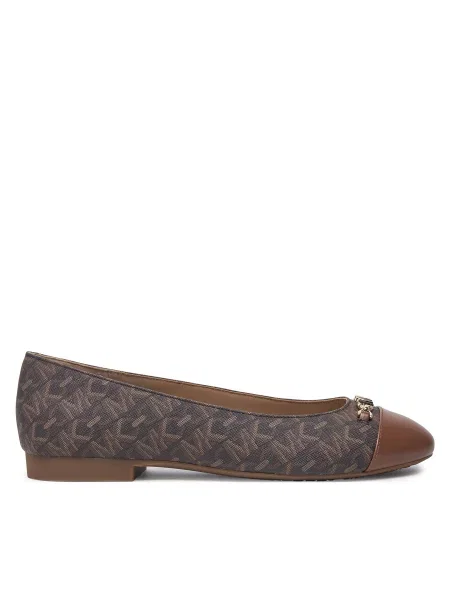 Балетки MICHAEL Michael Kors Rebecca Flex Empire Monogram коричневий