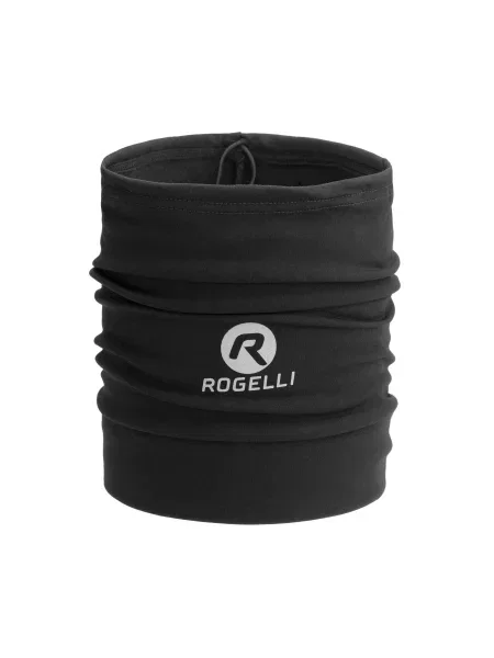 Komin sportowy unisex Rogelli Lasa wielofunkcyjny ocieplany czarna