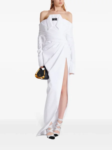 Rochie Balmain de costum alb