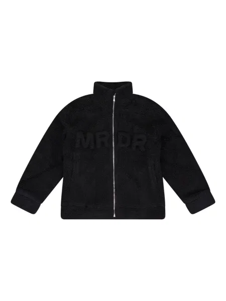 Geacă Who Decides War din fleece negru