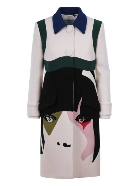 Płaszcz Prada jednorzędowy