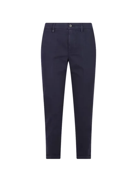 Pantaloni Fay cu autograf albastru