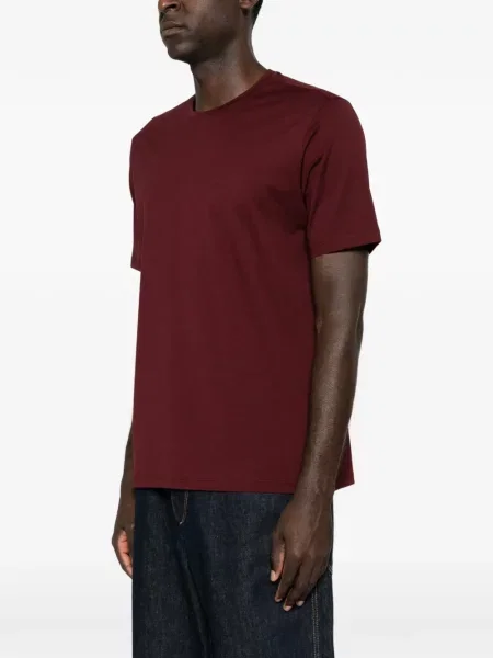 Tricou Herno cu decolteu rotund roșu