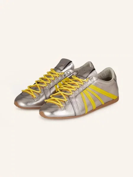 Claudie Pierlot Sneakersy silber żółte