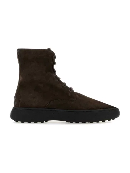 Botki Tod's zamszowe brązowe