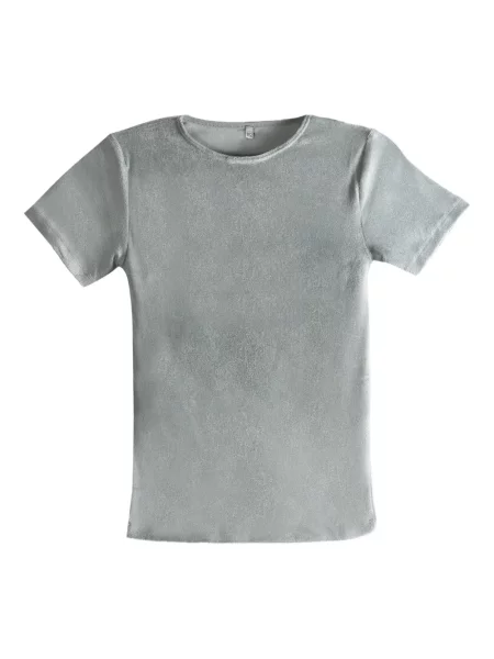 Krótka koszulka Baserange szara