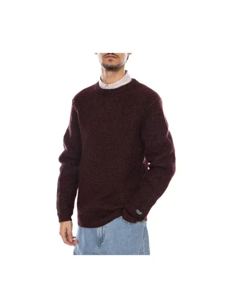 Sweter Levi's wełniany brązowy