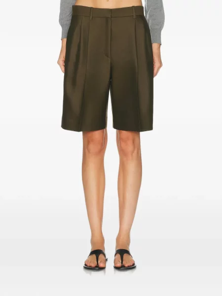 Pantaloni scurți Khaite verde
