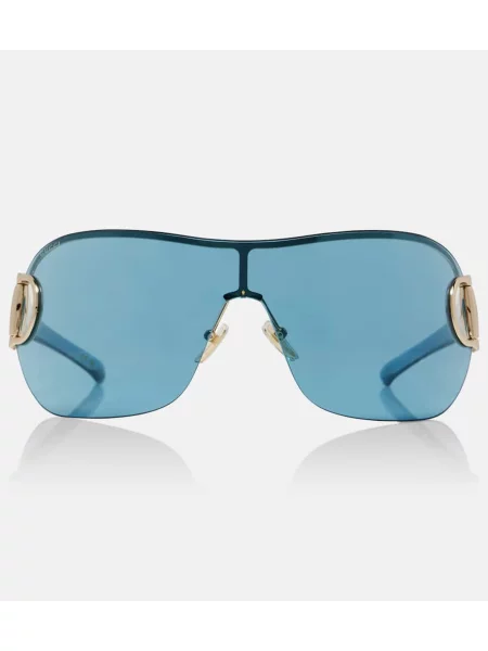 Ochelari de soare Gucci albastru