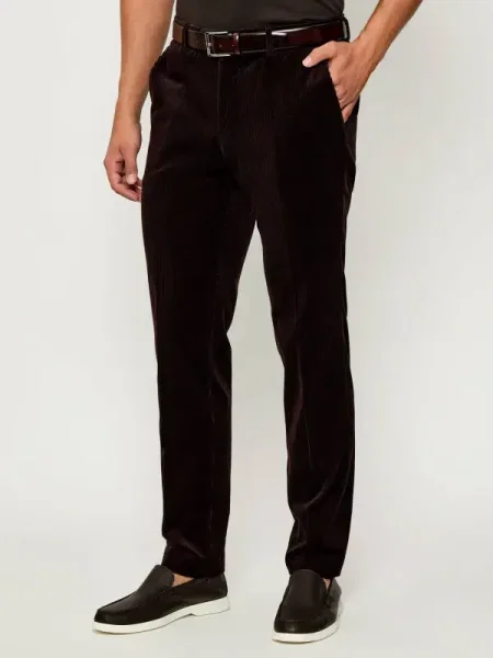 Costum Boss Black de catifea de costum negru