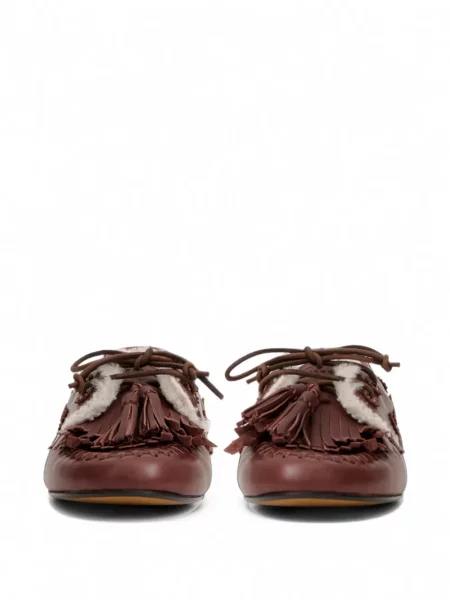 Pantofi loafer Isabel Marant maro