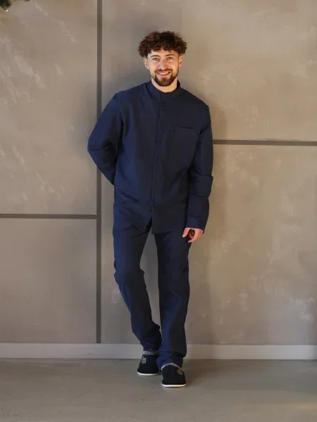 Піжама HANDY WEAR Tokyo Soft синій