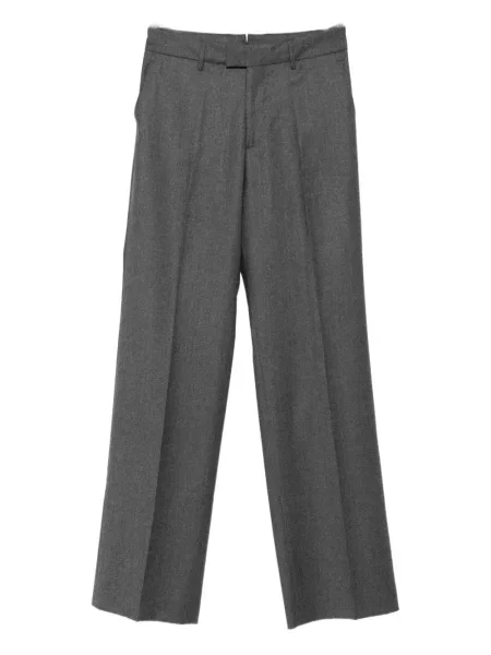 Pantaloni Berwich de lână gri