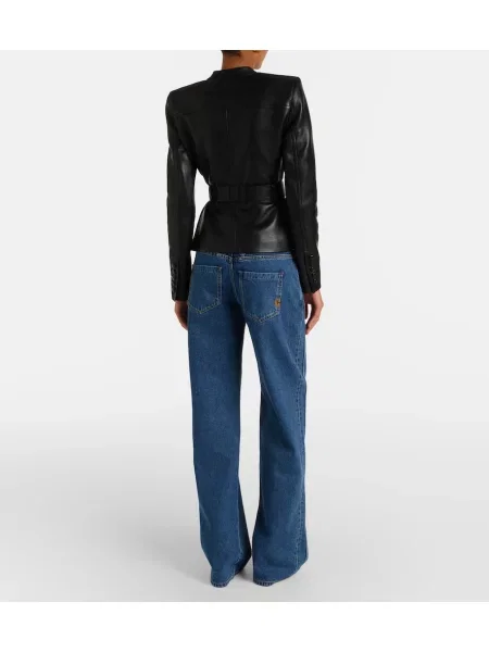 Blugi cu picior larg Balmain albastru