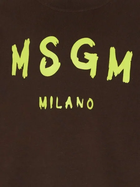 Dětska mikina Msgm hnědá
