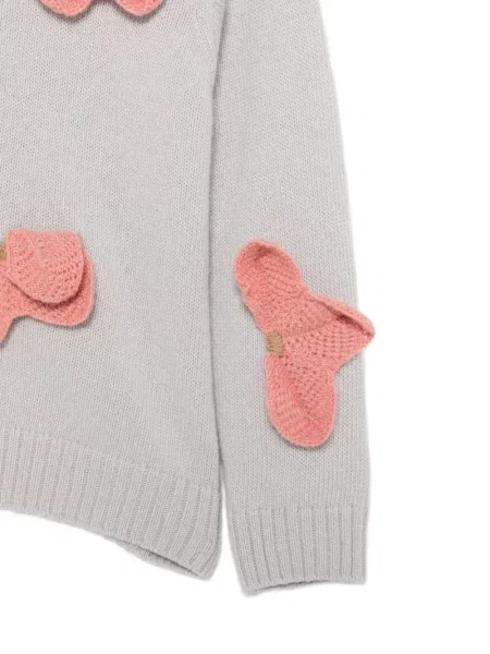 Sweter dziecięcy Il Gufo szary