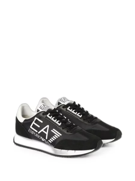 Маратонки Ea7 Emporio Armani с принт черно