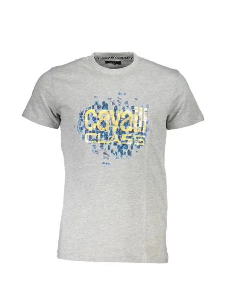 Tricou Cavalli Class cu imagine gri