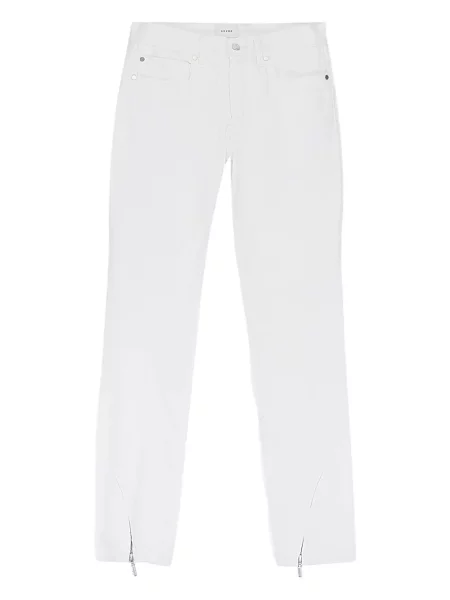 Traperice ravnih nogavica Rhude bijela