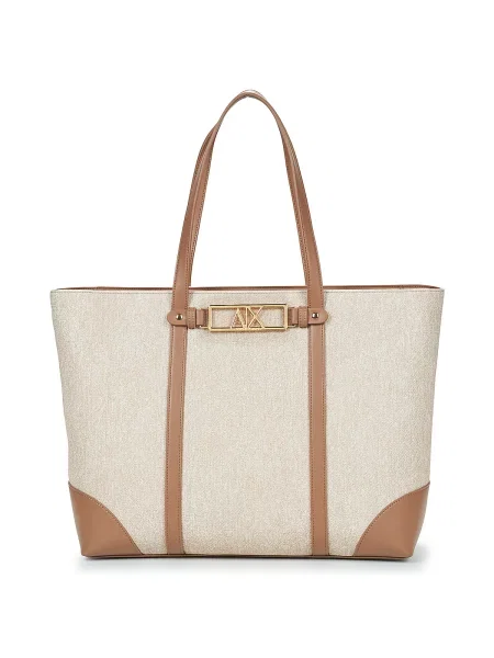 Taška Armani Exchange béžová
