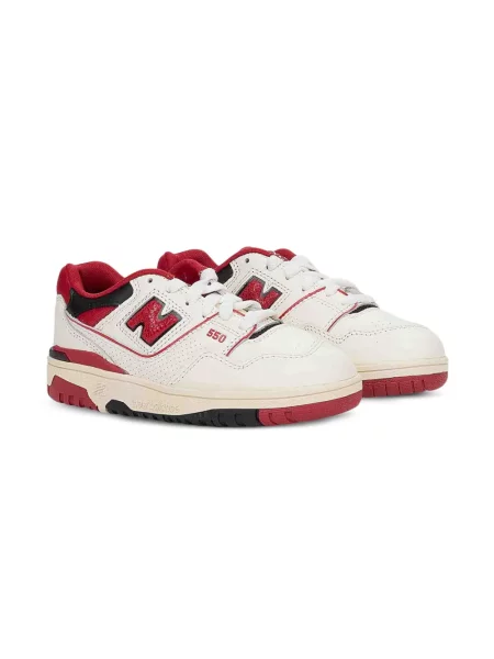 Кожени маратонки New Balance 550 сиво