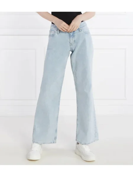 Calvin Klein Jeans Blugi | low rise albastru