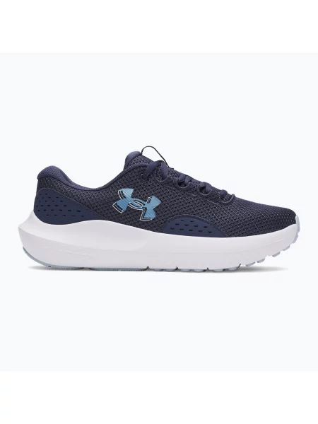 Бігові кросівки Under Armour Charged Surge 4 washed navy/blue calm/metallic blue calm сині
